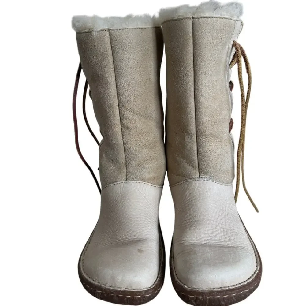 Born shearing suede